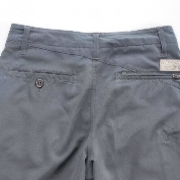 Volcom Frickin V4S bermuda dress short grey boys size 25/10 regular - Picture 4 of 11
